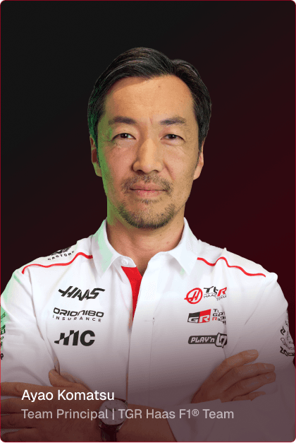 Ayao Komatsu - Team Principal | MoneyGram Haas F1
